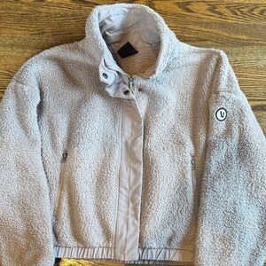 Women's Vuori Cozy Sherpa Jacket in Light Pink